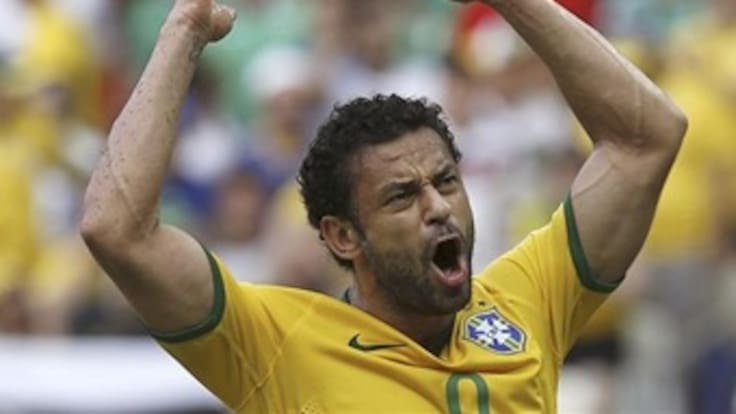 Fred aumenta el marcador para Brasil 3-1 ante Camerún