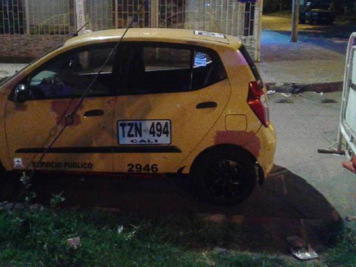 Herido taxista al oponerse a robo en el oriente de Cali