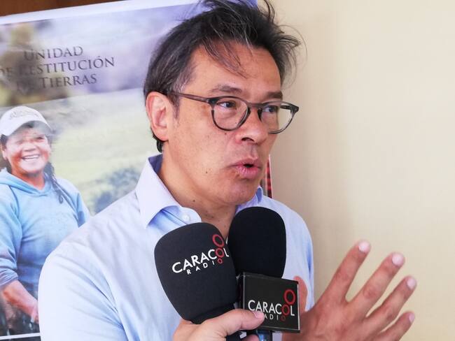 Andrés Castro Forero director nacional de la Unidad de Restitución de Tierras