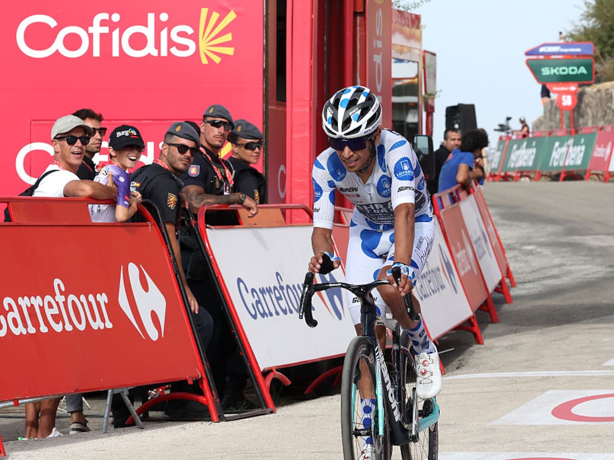 Santiago Buitrago volvió a ilusionar a Colombia: segundo en la etapa 19 de la Vuelta España