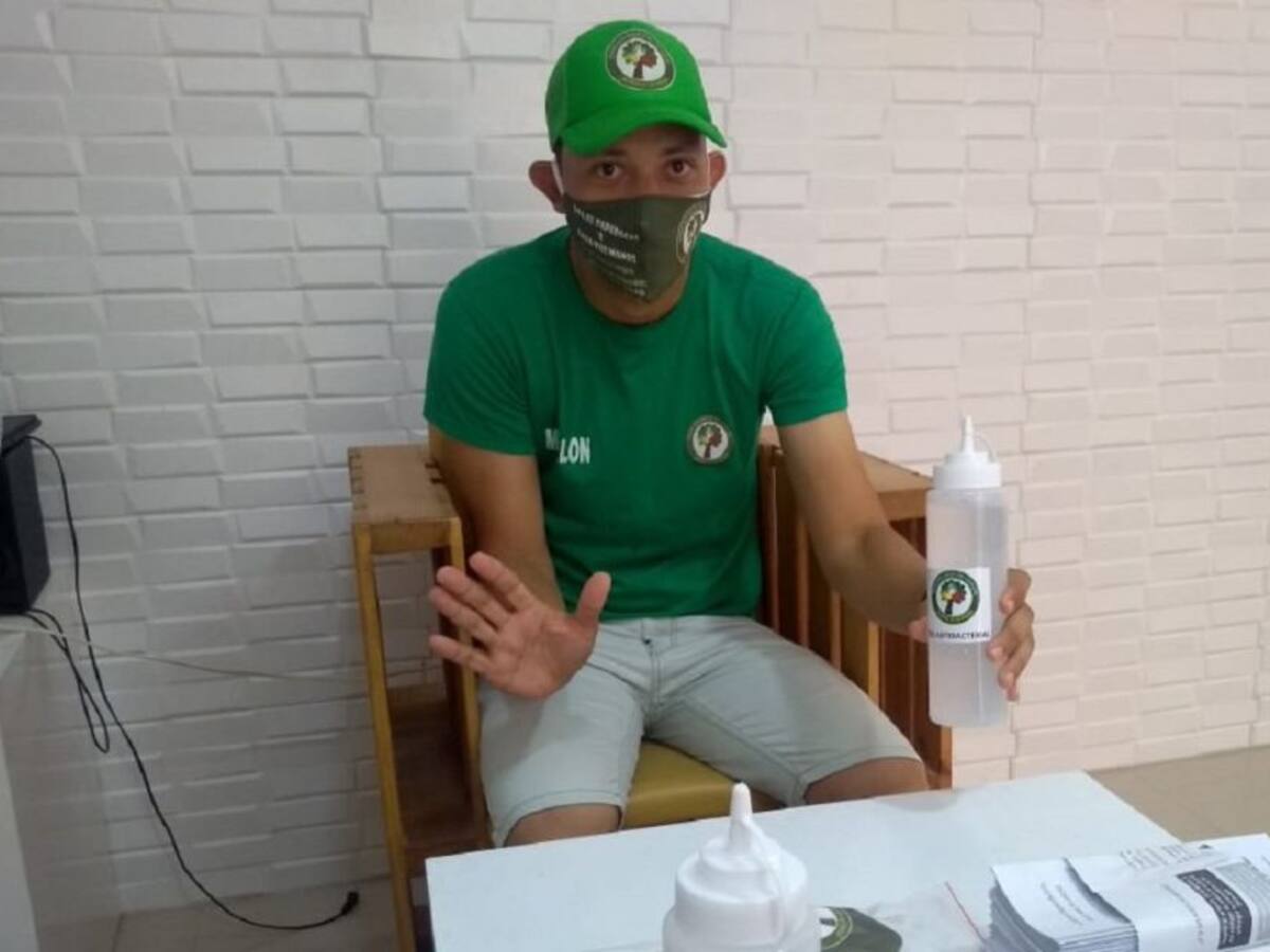 Movimiento Hacer por Cartagena regala elementos de bioseguridad
