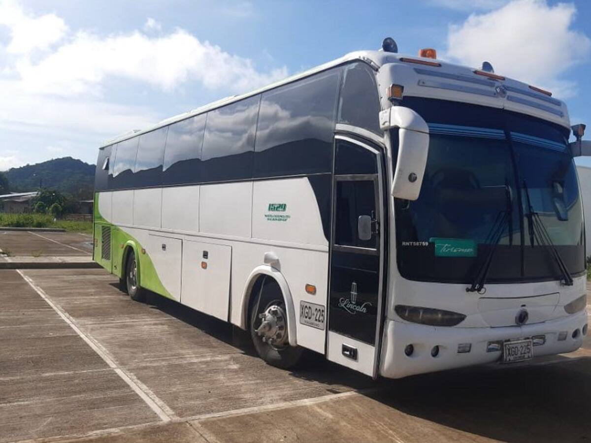 Bus de Bogotá es detenido en Tierralta por violación de medidas sanitarias