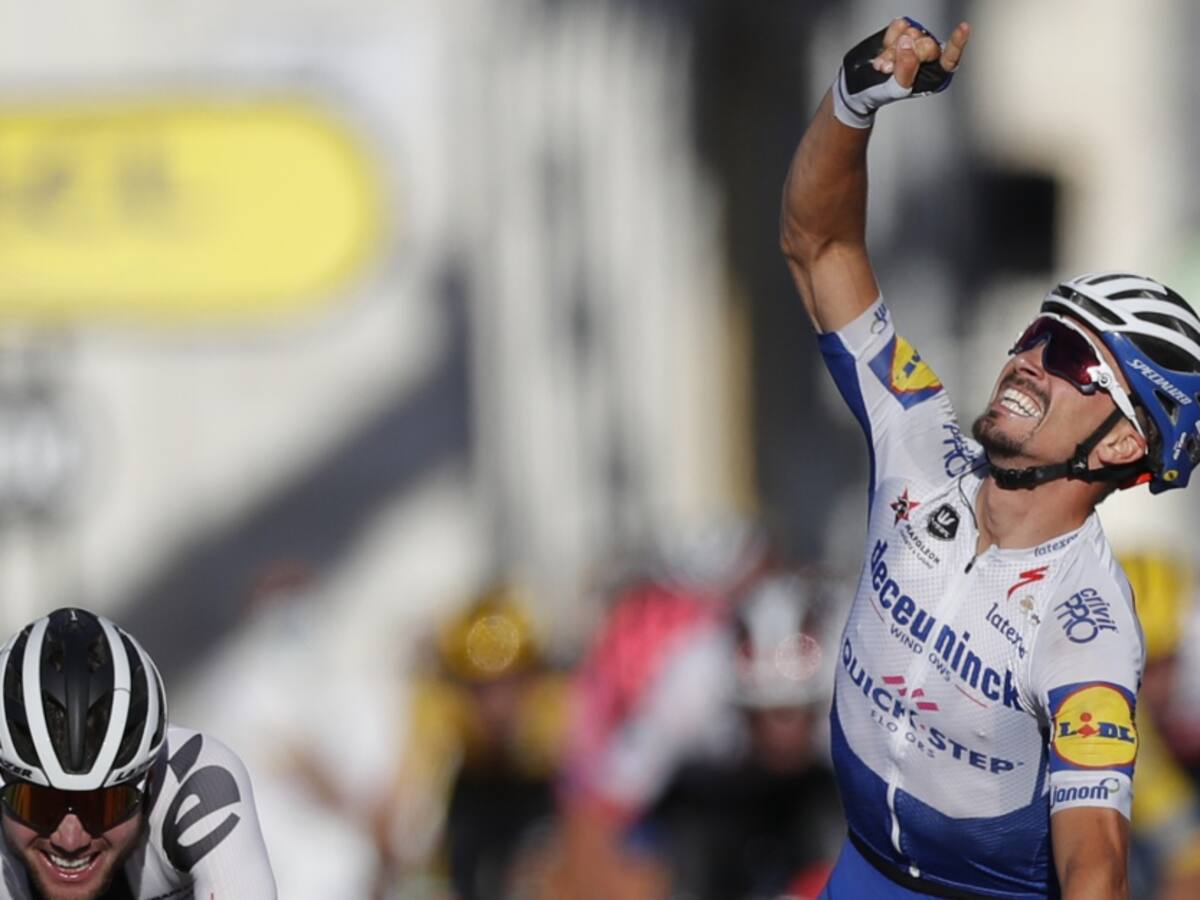Julian Alaphilippe gana la segunda etapa y es nuevo líder del Tour