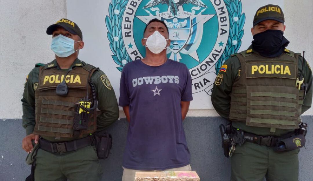 El comando situacional de la Policía también dejó la incautación de dos armas de fuego