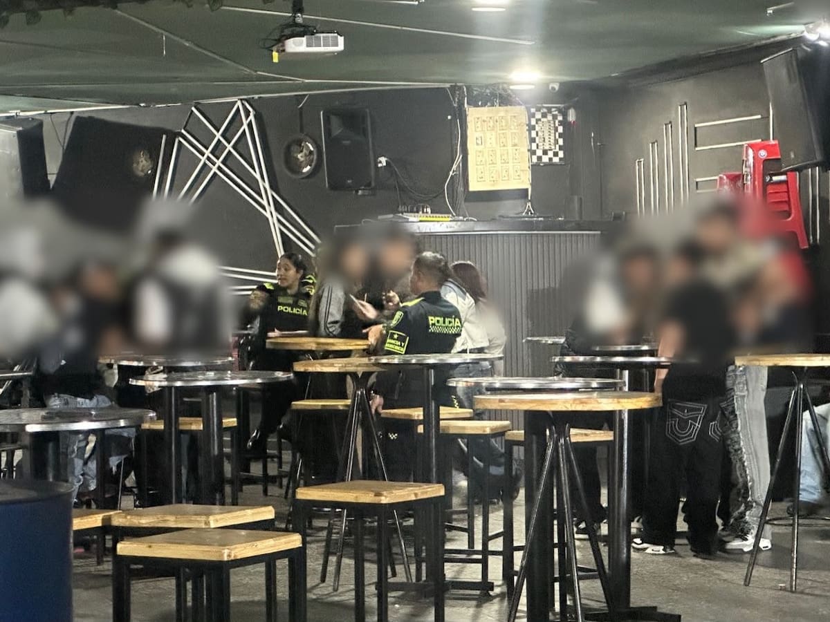 Intervienen fachada de sindicato en Bogotá con 47 menores de edad: había drogas y armas