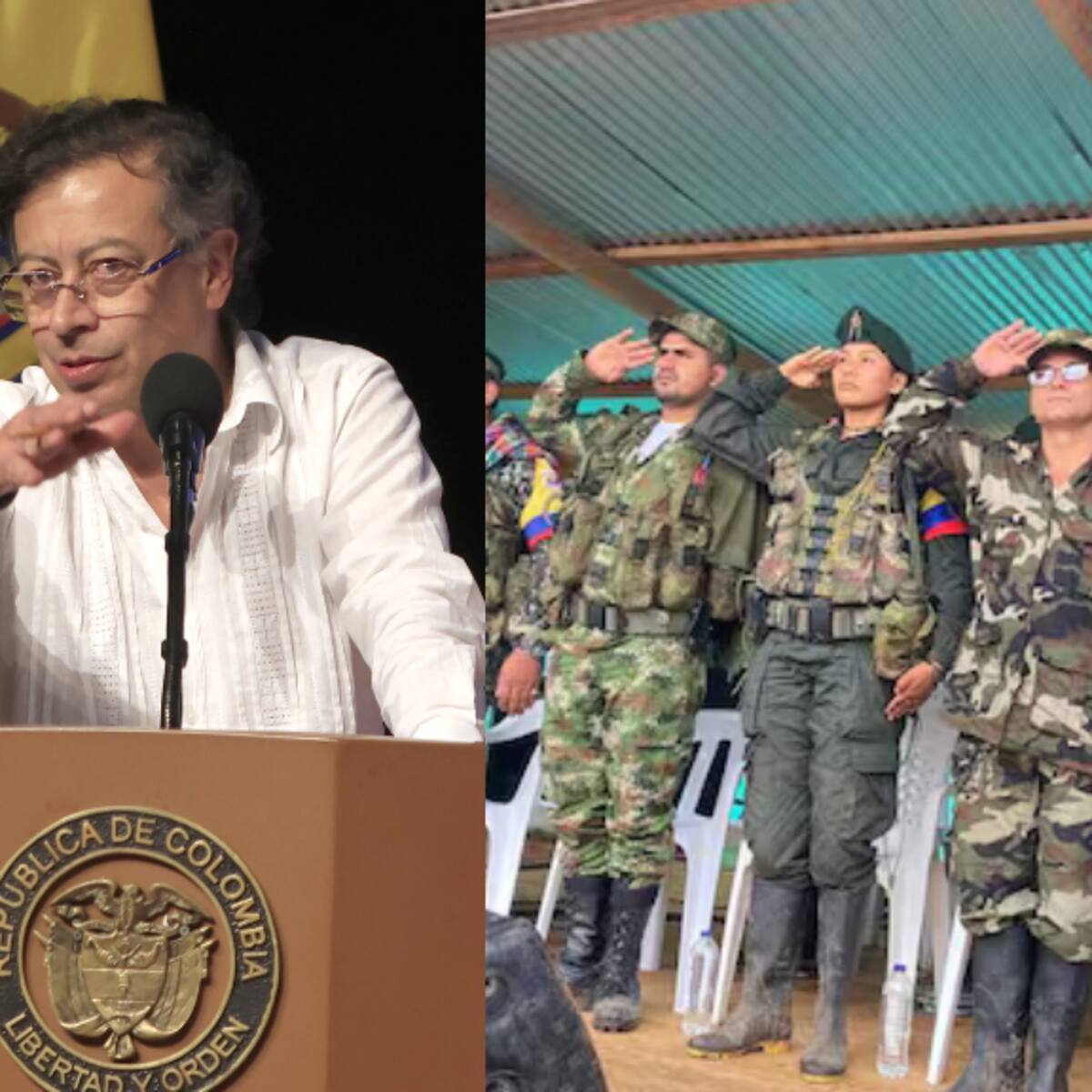 Petro mantiene negociaciones con alias “Calarcá”, pese a escándalo con funcionarios y militares