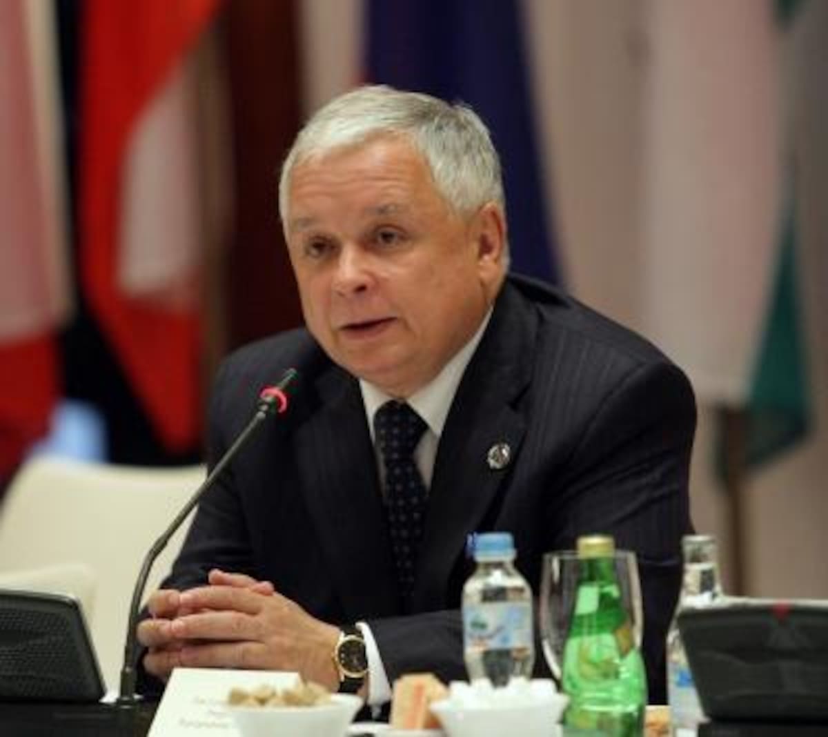 El presidente de Polonia fallecido.