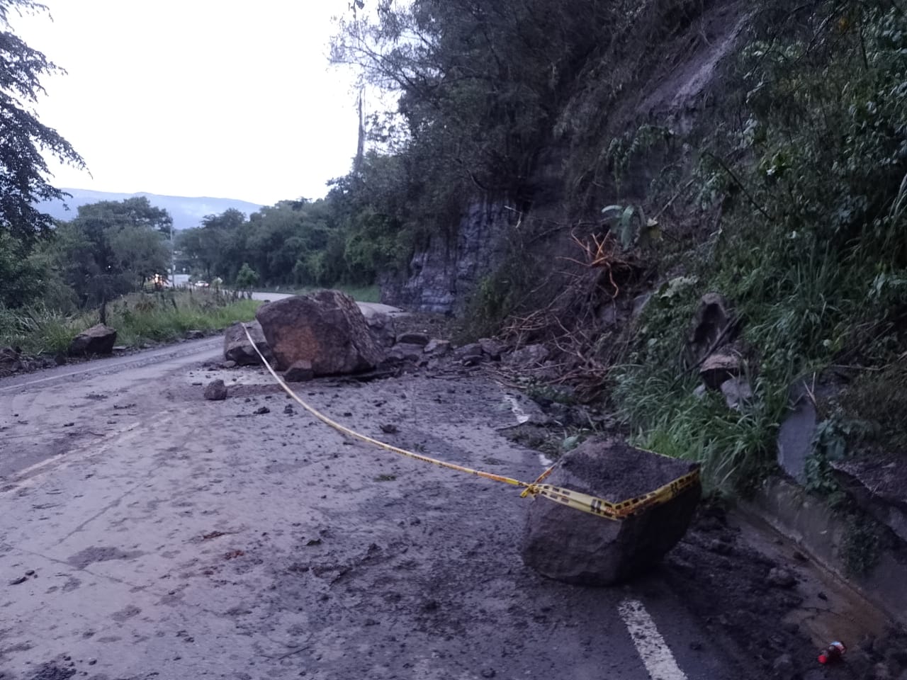 En esta operación retorno solo una vía nacional tiene paso restringido en Santander