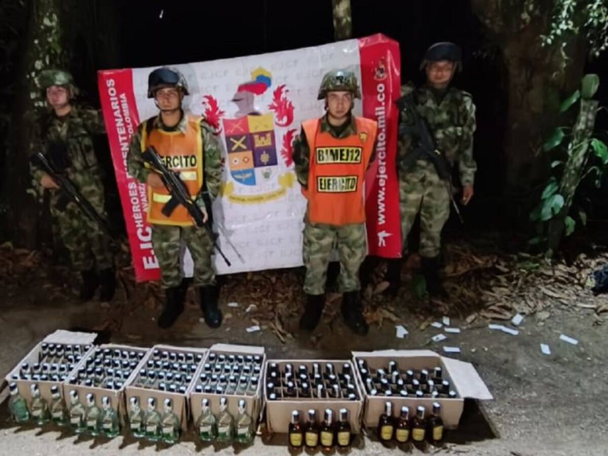 Incautan licor adulterado en vías del Caquetá