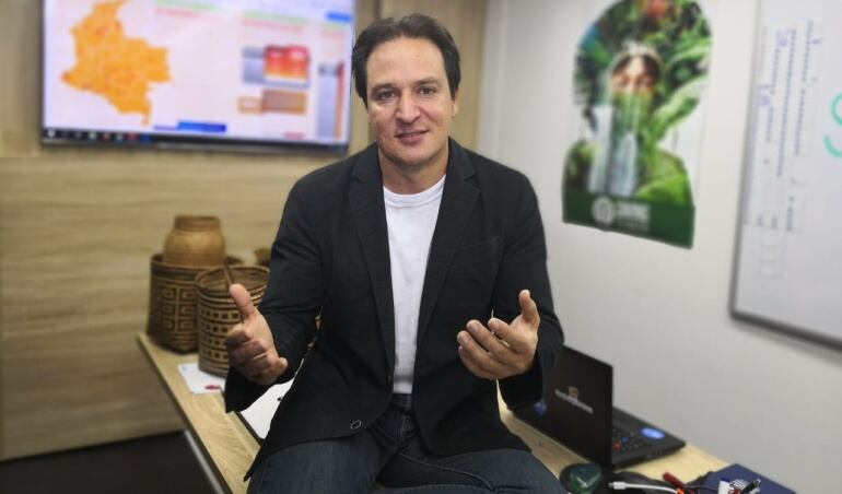 Director de la funcación 'Saving The Amazon', Gabriel Jaime Rico.