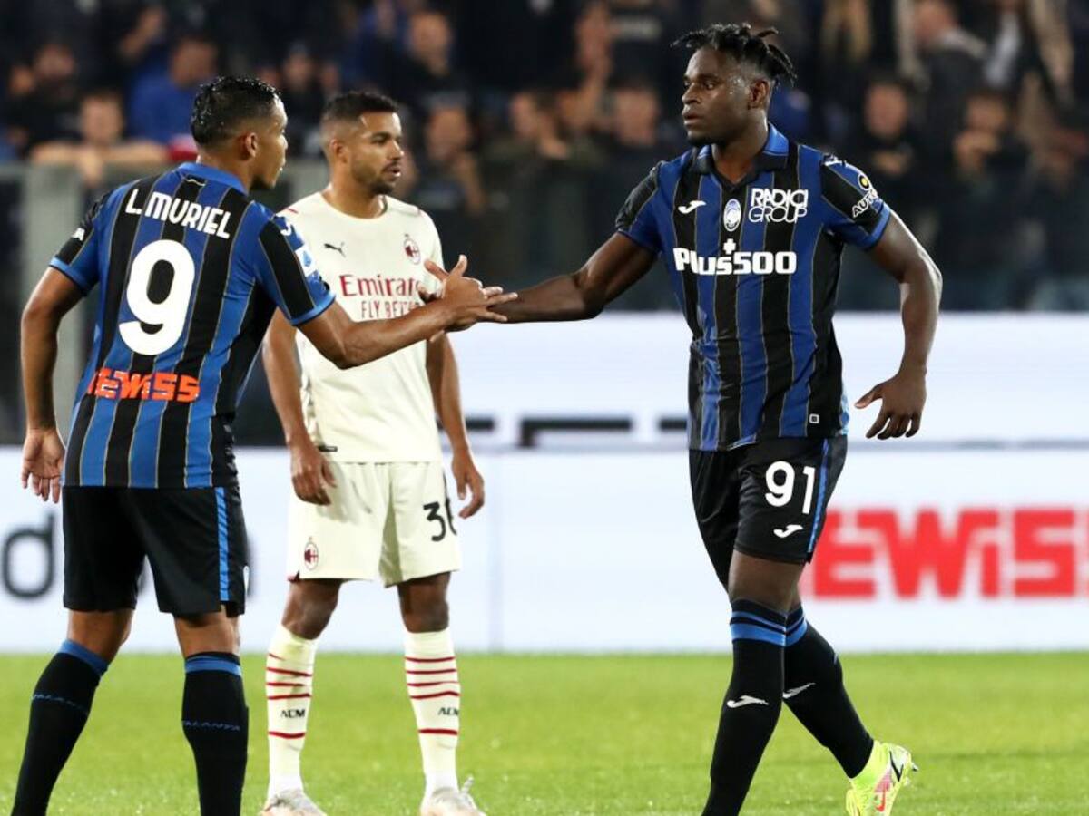 Atalanta pierde a sus colombianos: Muriel y Zapata, descartados por lesión