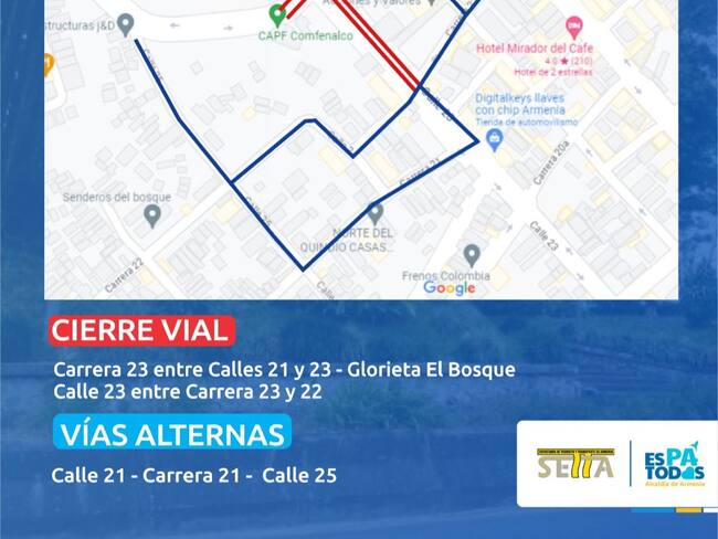 Daniel Jaime Castaño, Secretario de Tránsito de Armenia