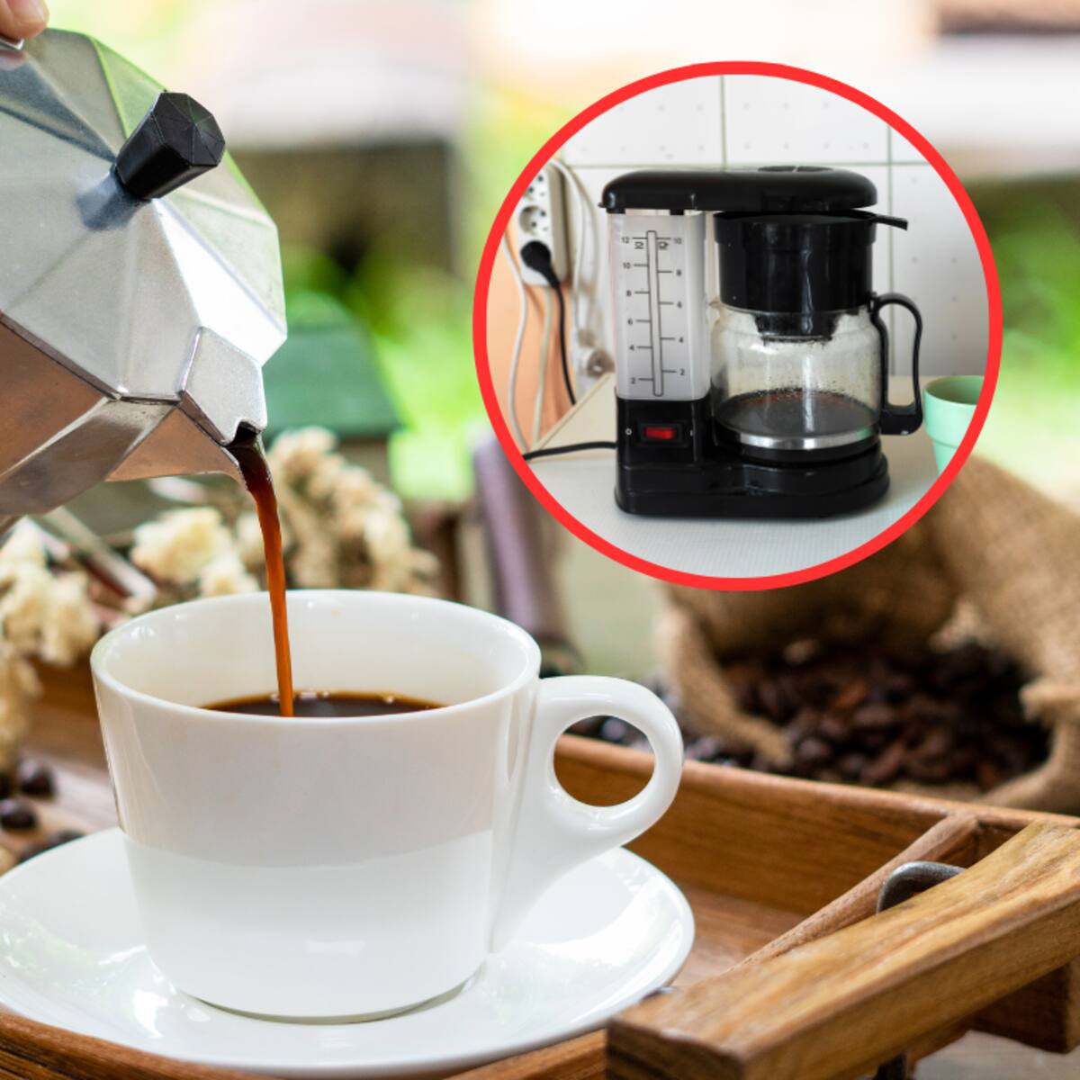 Cafetera eléctrica vs. cafetera italiana: ¿cuál es la mejor opción en cuanto a sabor?