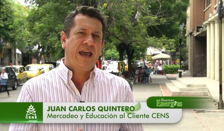 Juan Carlos Quintero, profesional de Mercadeo de la compañía