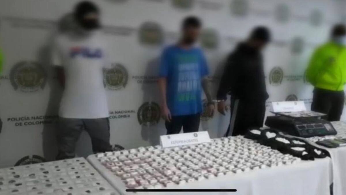 Desarticulan banda dedicada a la comercialización de cocaína en Pereira
