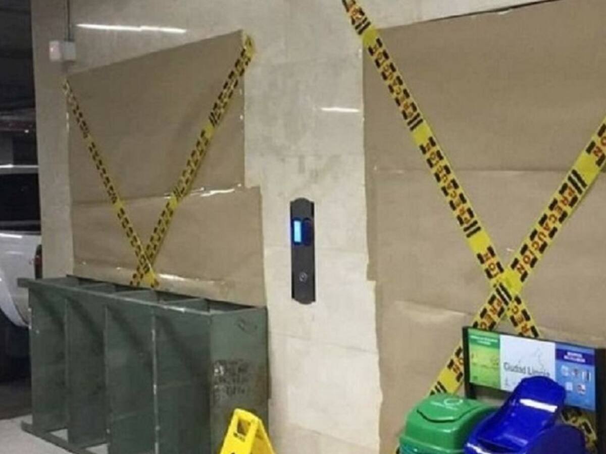 Ascensor del Palacio de Justicia en Cali se descuelga del piso 11 al sexto