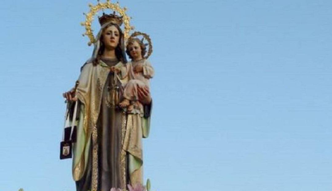 La Virgen del Carmen.