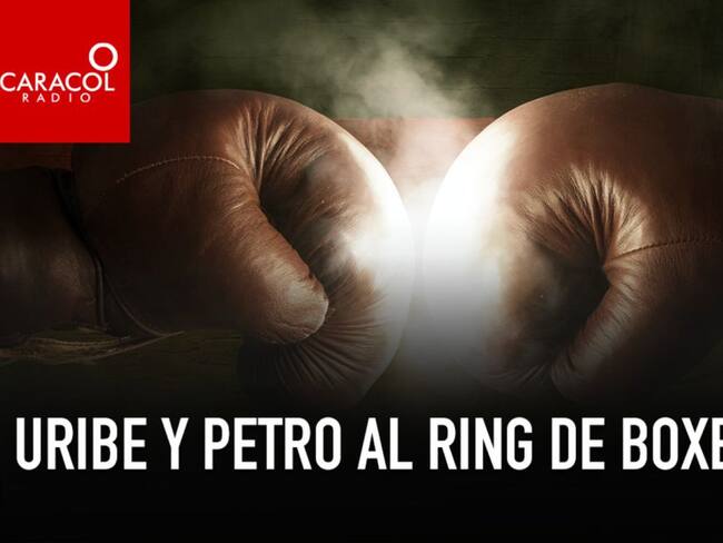 Uribe y Petro en el ring de boxeo