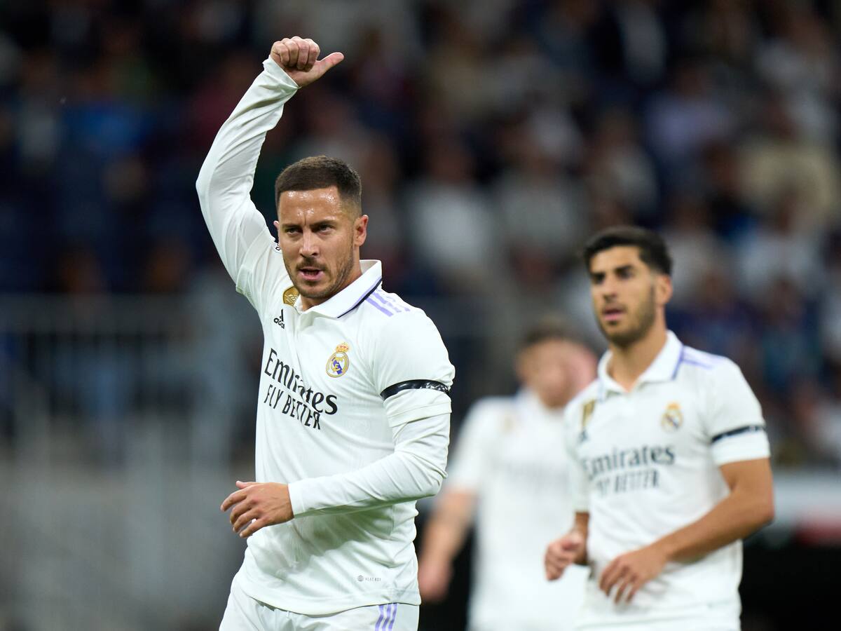 Eden Hazard no era titular en Real Madrid desde hace casi un año