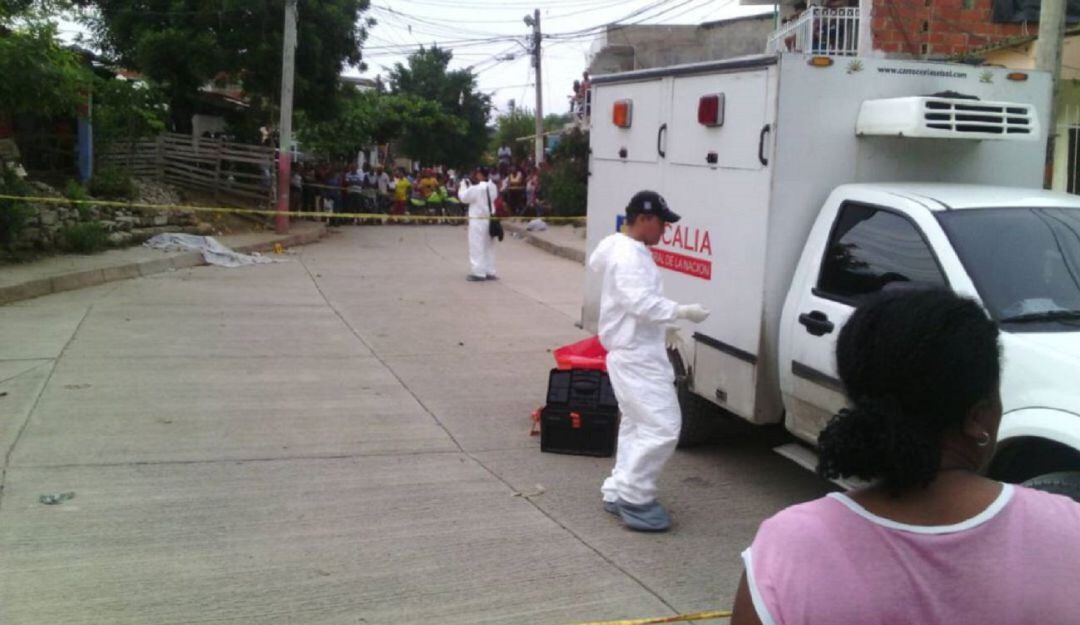 El occiso recibió dos balazos en la espalda y el mentón.