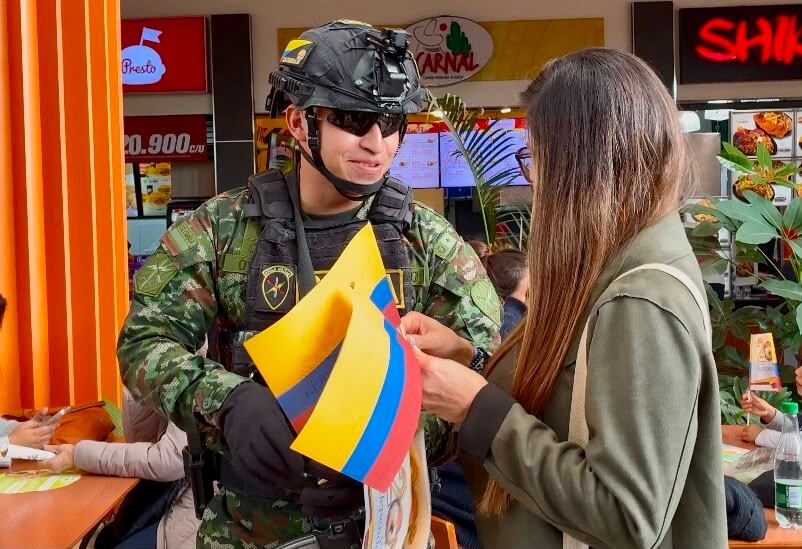 Militares en Colombia.