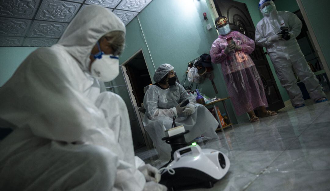 Voluntarios en Tailandia