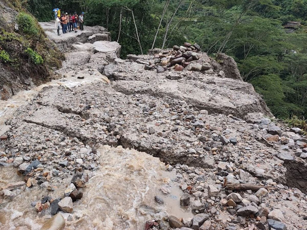 Colapso en la vía La Soberanía agrava el aislamiento entre Norte de Santander y Arauca