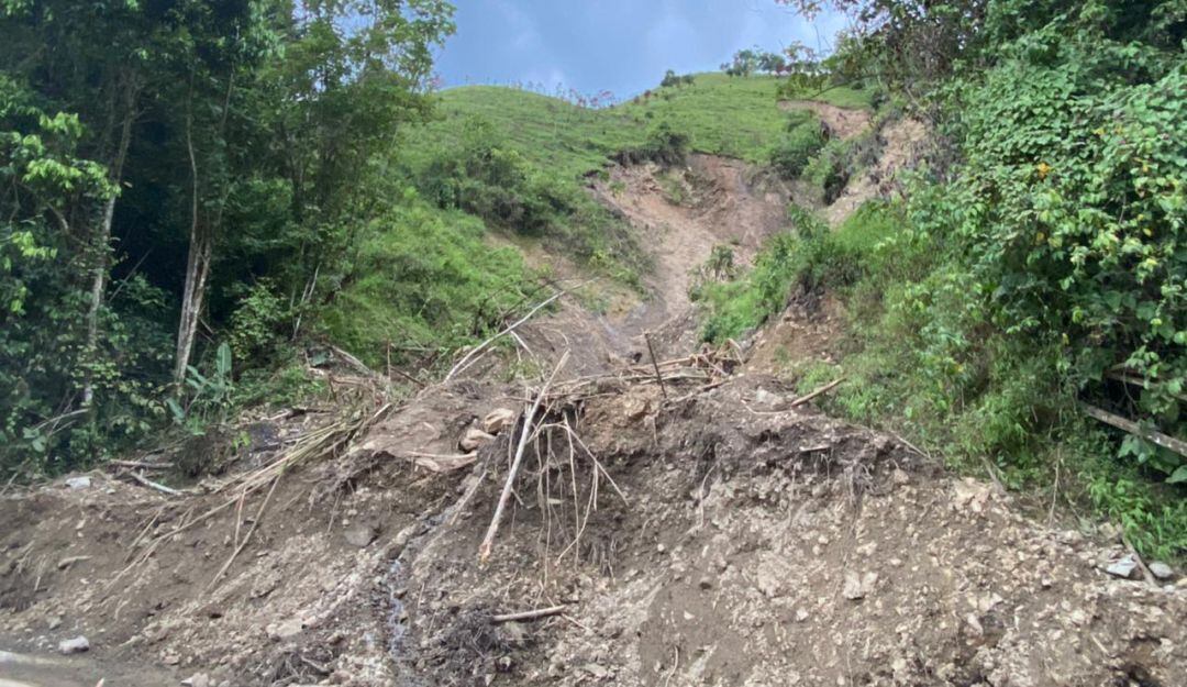 Foto: Enviada por el Subcomandante de Bomberos de Aranzazu, Andrés Felipe Velásquez.