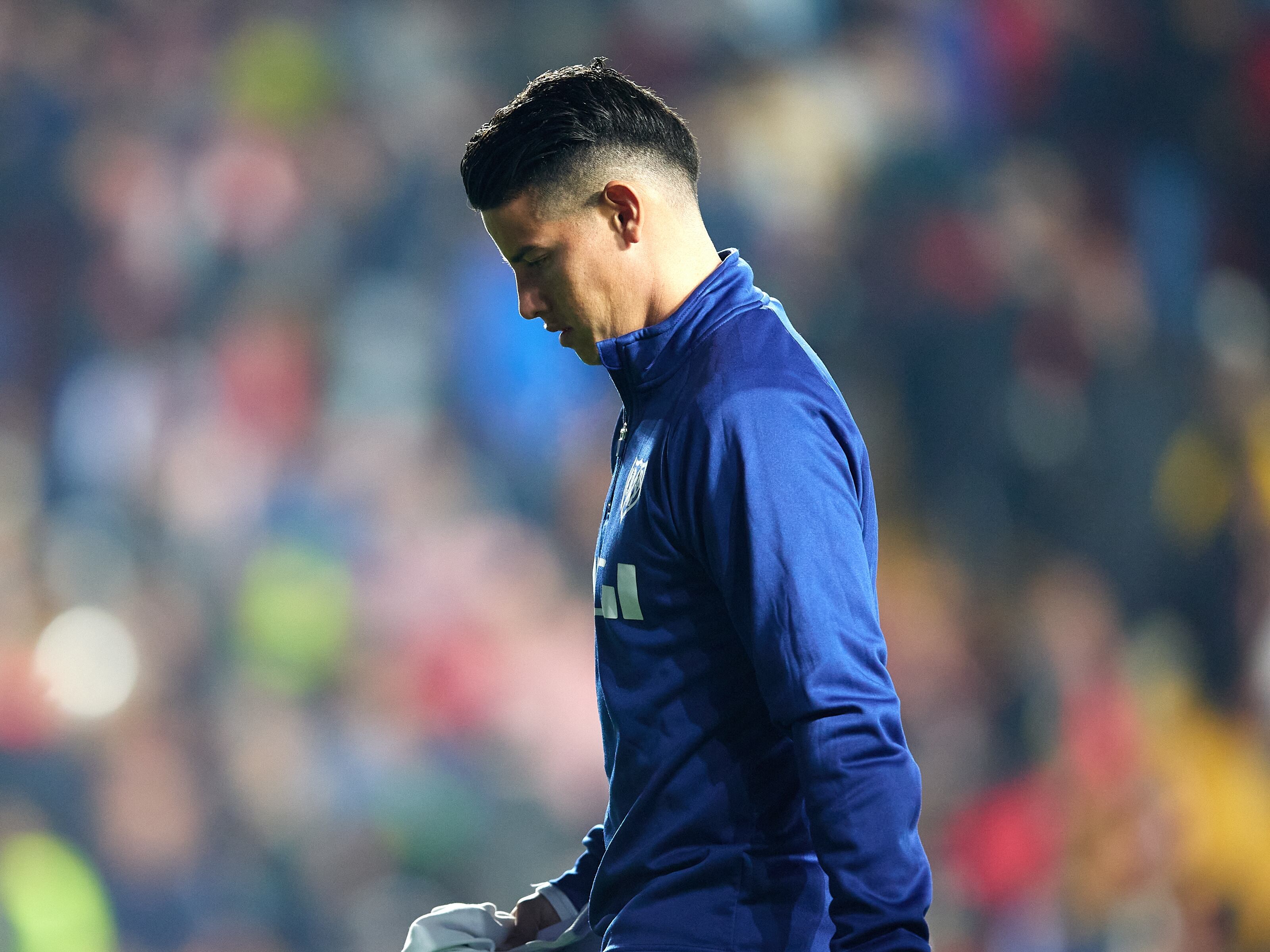 James Rodríguez apenas ha disputado seis partidos con el Rayo Vallecano. (Photo by Alvaro Medranda/Quality Sport Images/Getty Images)