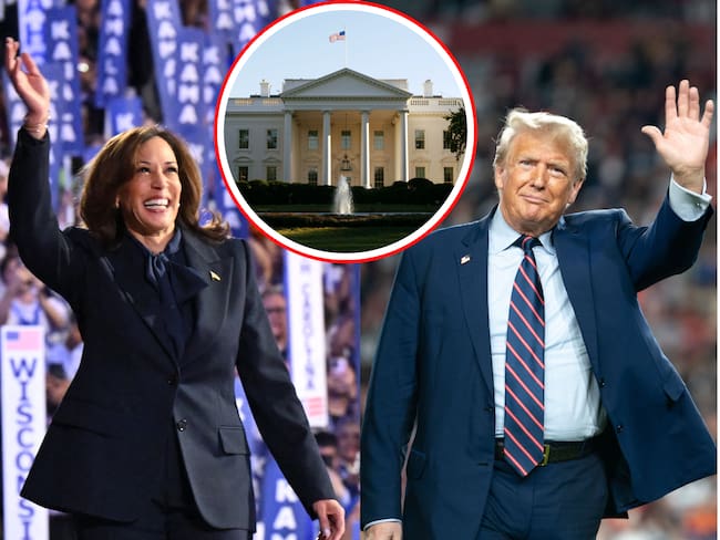 Mientras el republicano Donald Trump y la demócrata Kamala Harris avanzan en su campaña por la Casa Blanca, el candidato independiente Robert Kennedy, podría abandonar la carrera y unirse a Trump.
(Foto: Caracol Radio / Getty )