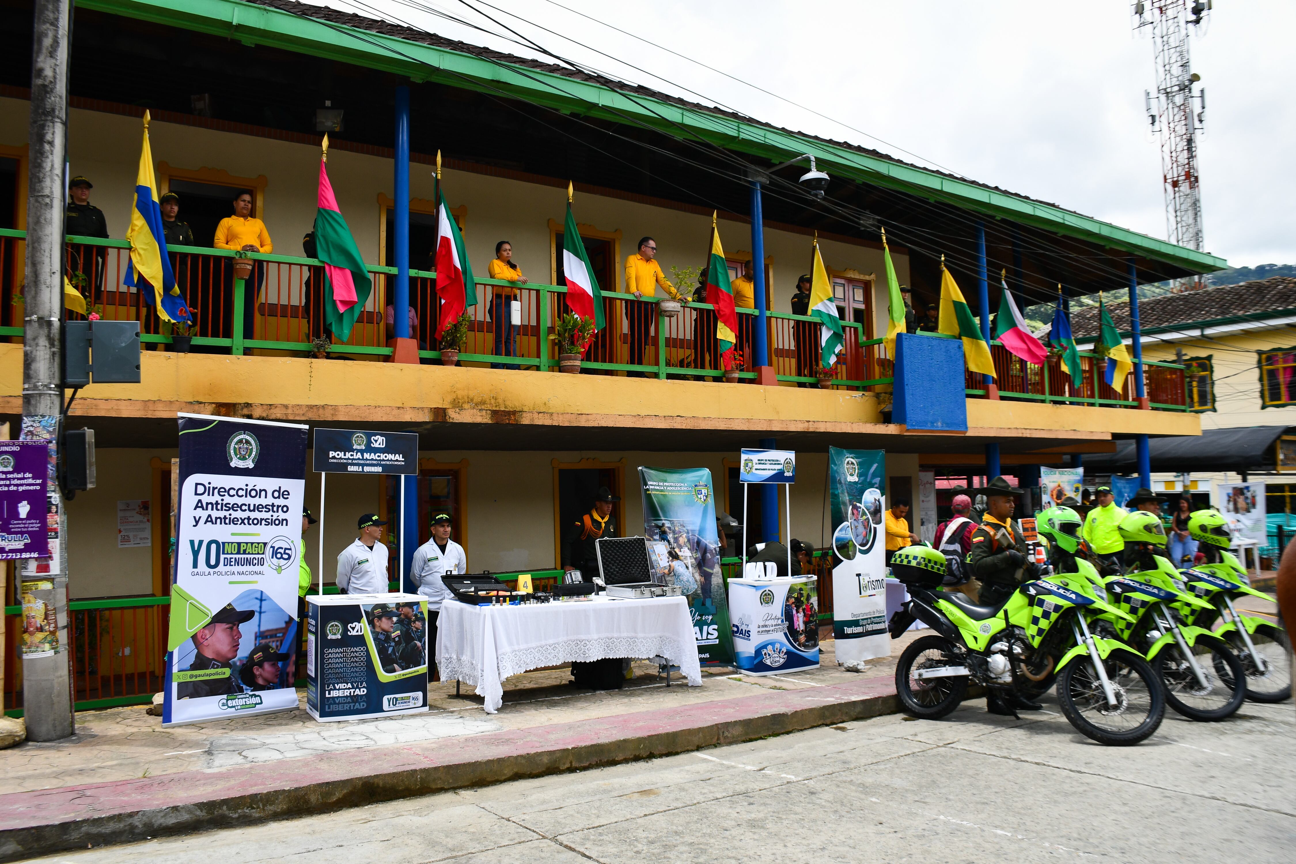 Lanzamiento plan cosecha en el municipio de Pijao, Quindío. Foto: Cortesía Comité Cafeteros, Quindío