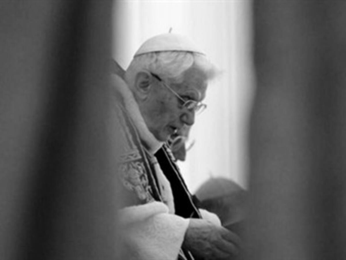 Más de 200.000 personas le darán el adiós a Benedicto XVI