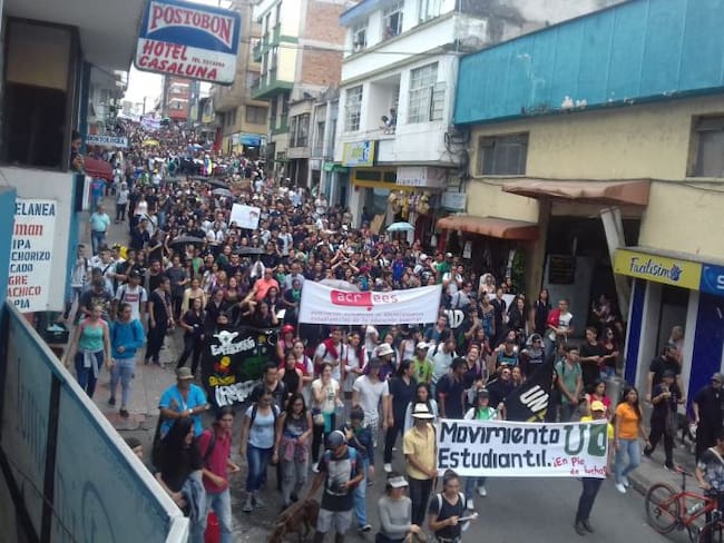 Estudiantes de la Universidad del Quindío se sumarán marcha nacional