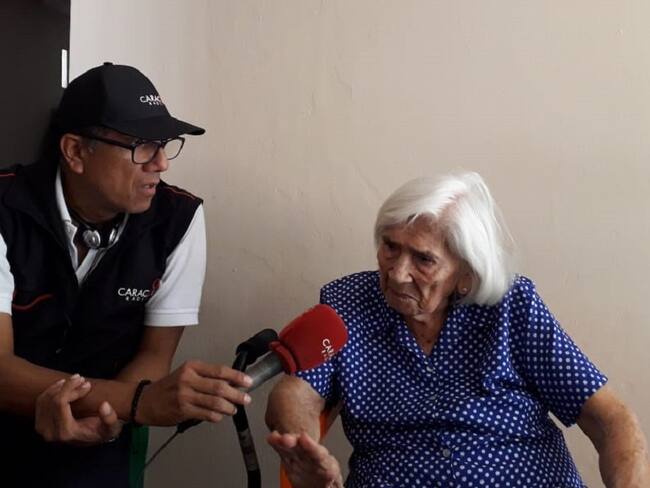 [Audio] Blanca Villalba, la mujer que cumplió 100 años en Barranquilla