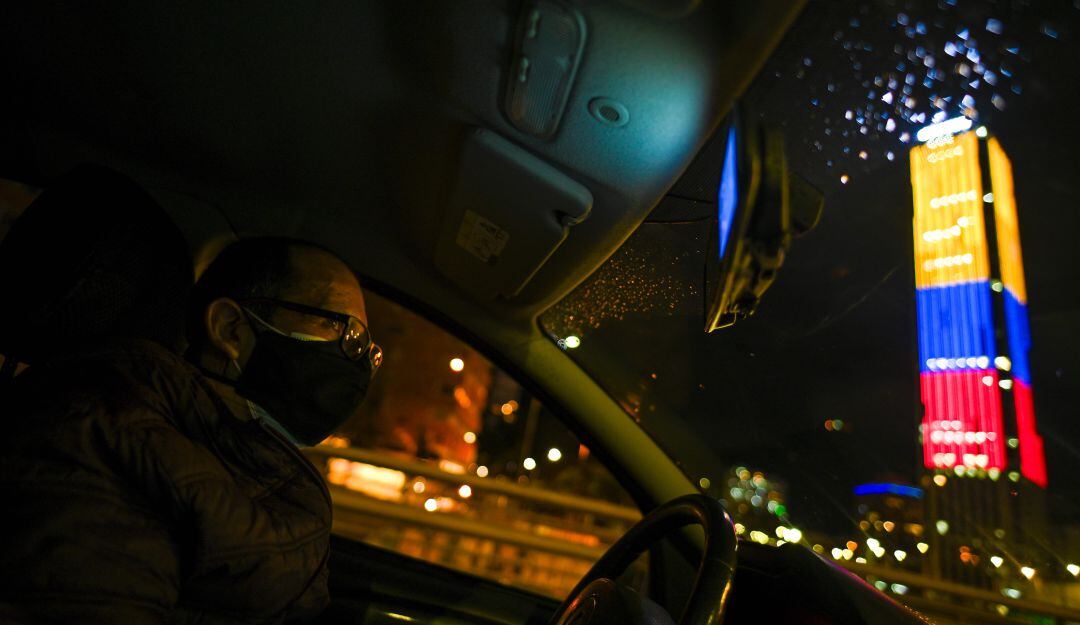 Vista del interior de un vehículo a La Torre Colpatria.