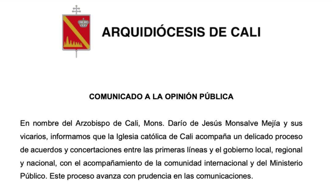 Comunicado de prensa