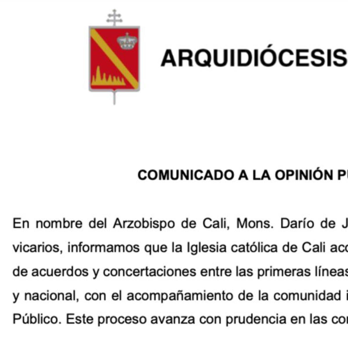 Iglesia Católica en Cali no apoya la #MarchaDelSilencio