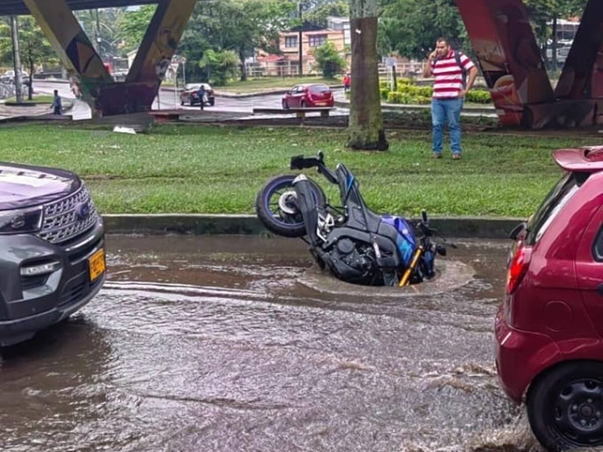 Torrencial aguacero dejó varias inundaciones en Ibagué