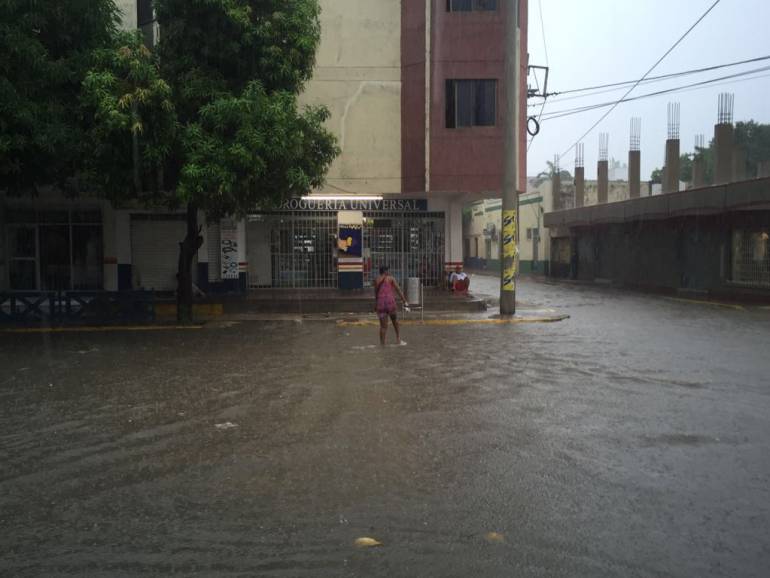 Lluvias en Santa Marta