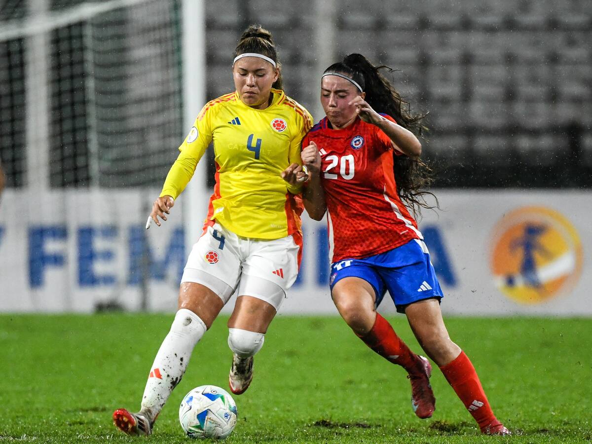 Posiciones del Sudamericano Femenino Sub-17: Así quedó Colombia tras perder ante Chile