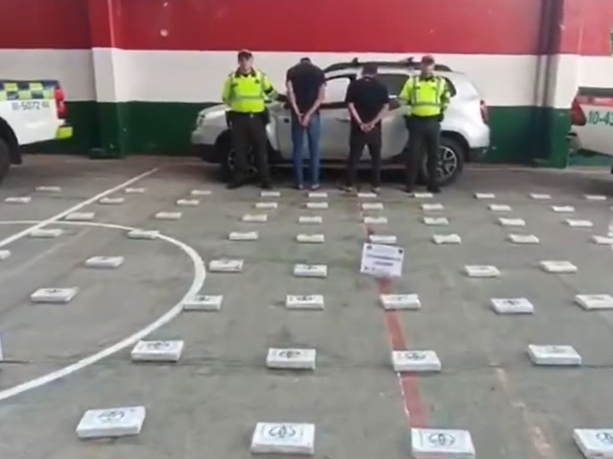 Cargamento de cocaína que salió del Catatumbo fue incautado en Antioquia