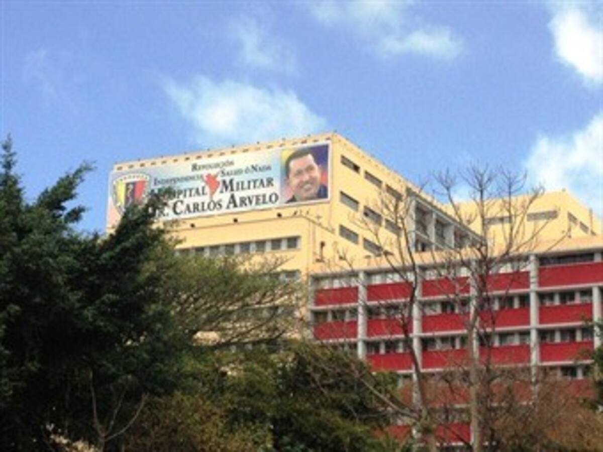 Caracol Radio visitó el hospital donde permanece internado Hugo Chávez