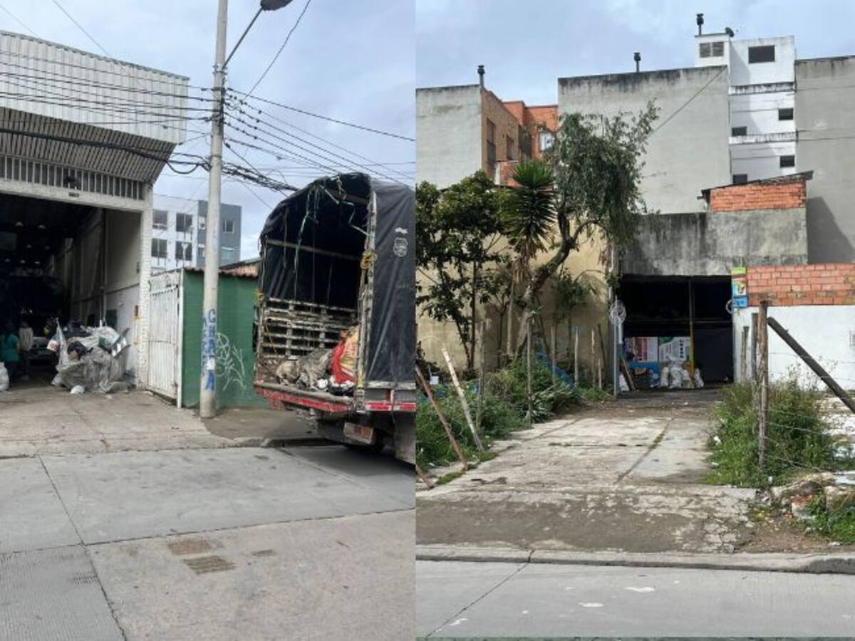 Problemas de basuras, discotecas y bodegas de reciclaje en San Cristóbal Norte en Bogotá