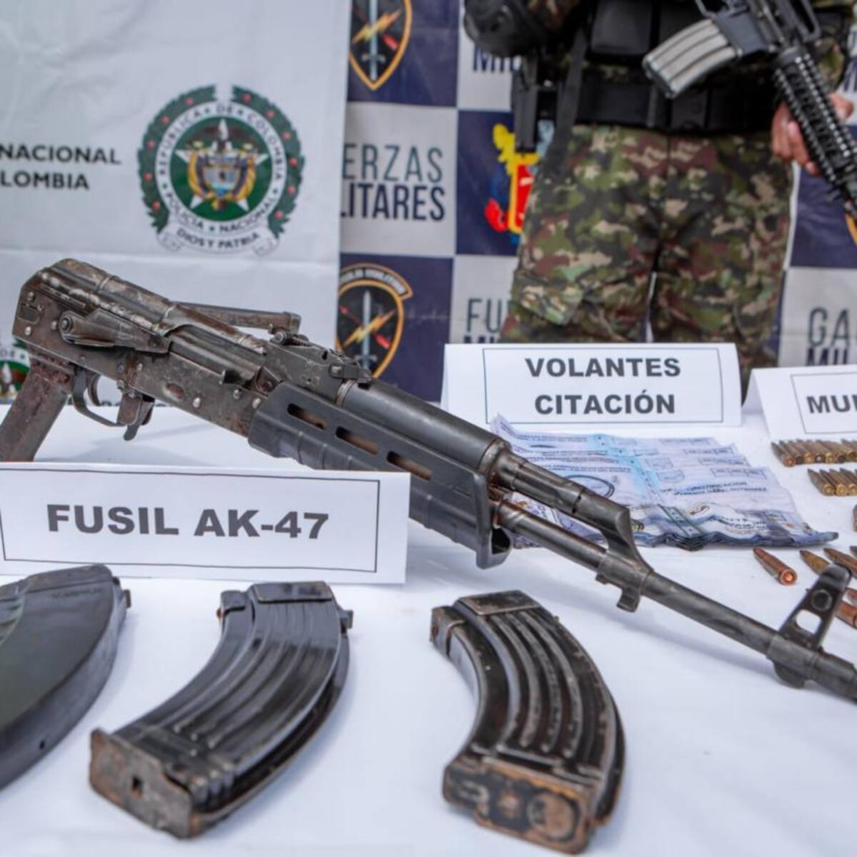 Autoridades en el Huila, incautan depósito con material empleado en acciones extorsivas