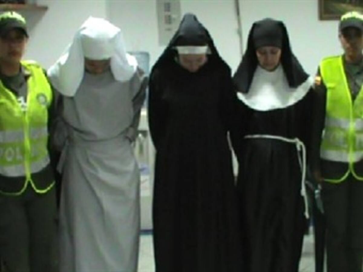 Capturan a monjas falsas con cocaína en San Andrés