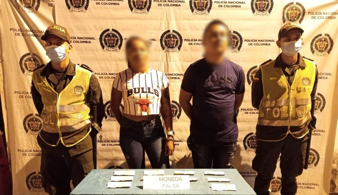 Capturados por intentar estafar a comerciantes en La Dorada.