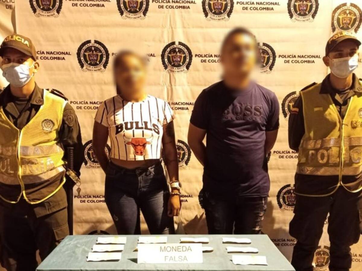 Capturados por intentar estafar comerciantes con billetes falsos en Caldas