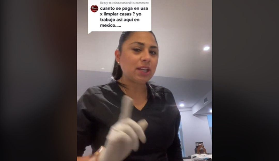 Empleada doméstica colombiana en EE.UU. sacó cuentas de cuánto gana