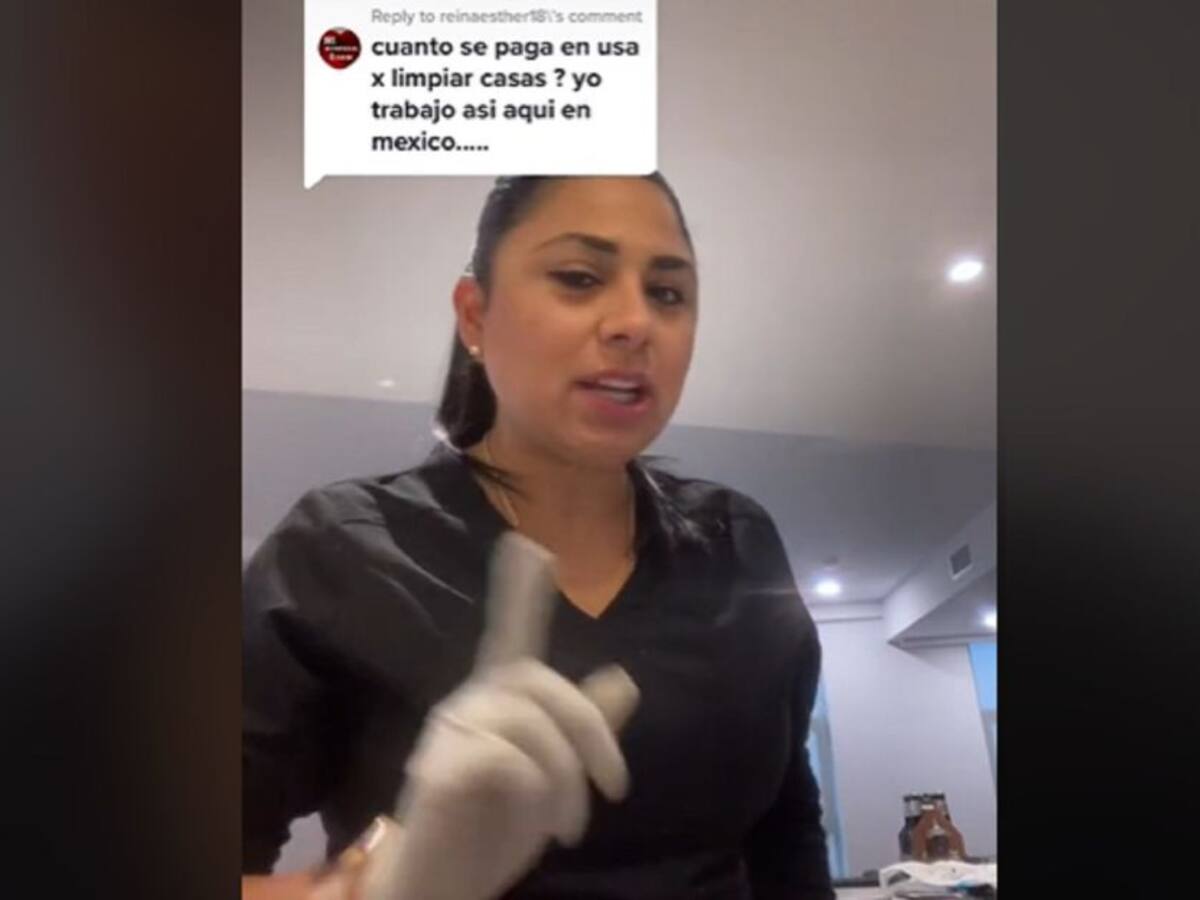 Empleada doméstica latina en EE.UU. sacó cuentas de cuánto gana