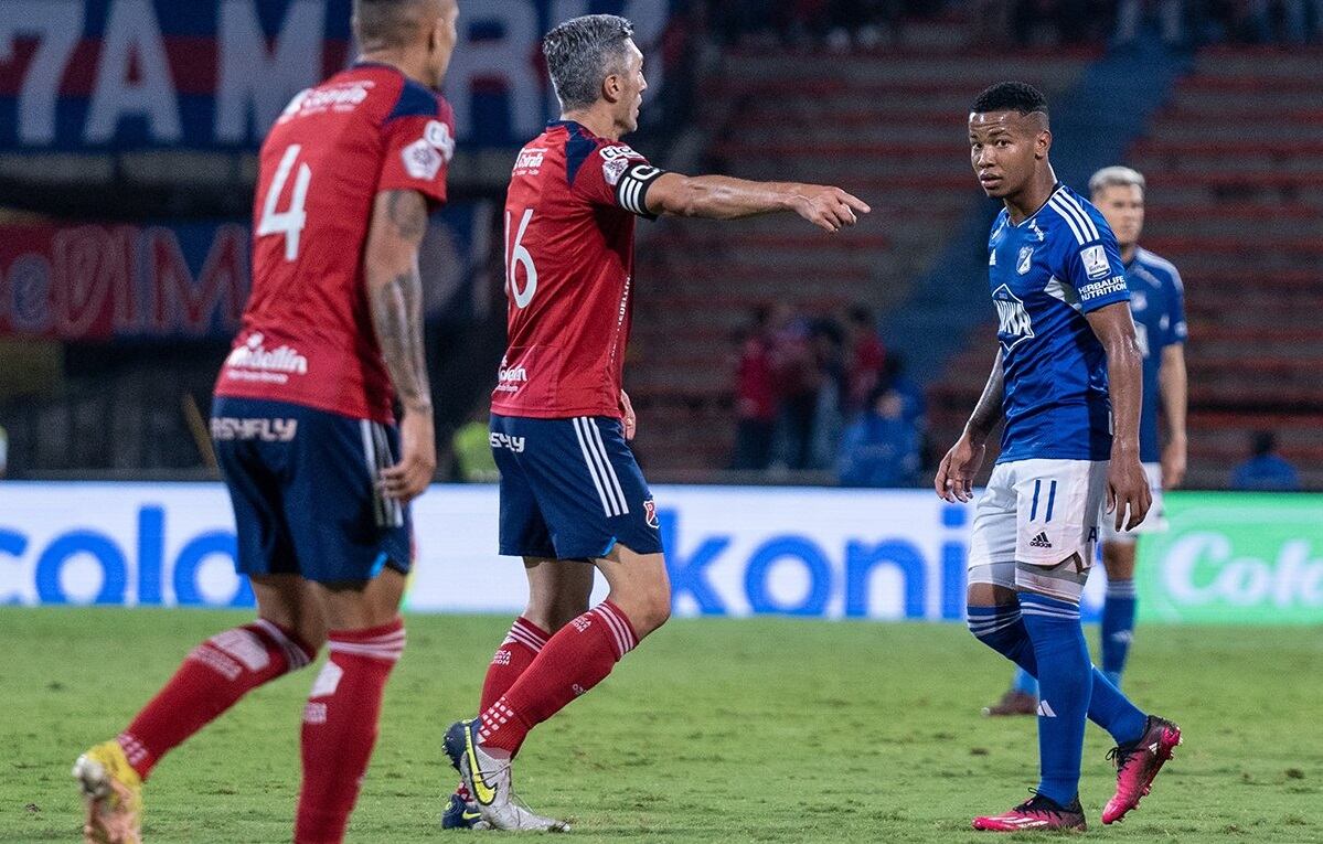 Igualdad entre Independiente Medellín y Millonarios en Liga / @MillosFCoficial